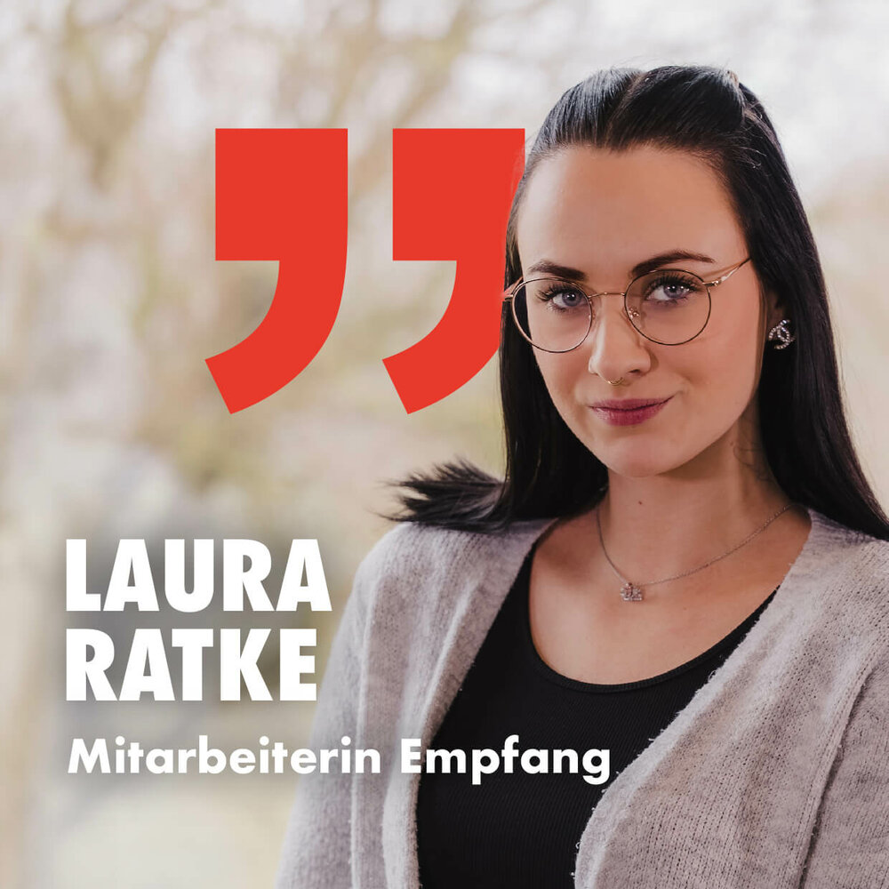Porträt der erfolgreich ausgebildeten Laura Ratke