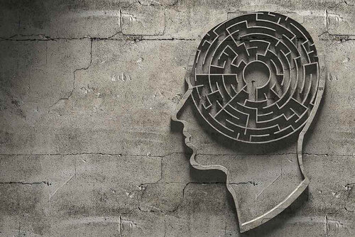 Grafik eines mechanischen Gehirns 