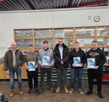 Herzlichen Glückwunsch an unsere "frischgebackenen" Industriemechaniker!